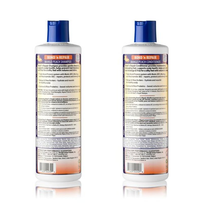 Bond 'n Repair Shampoo & Conditioner from Mane 'n Tail for Textured & Curly Hair