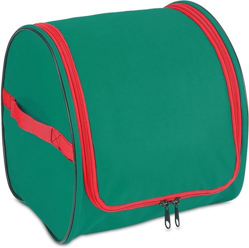 Premium Christmas Light Storage Bag - Heavy-Duty 600D Tear-Proof Material | Stores Up to 375 Ft of Mini Lights - Green with PVC Lining