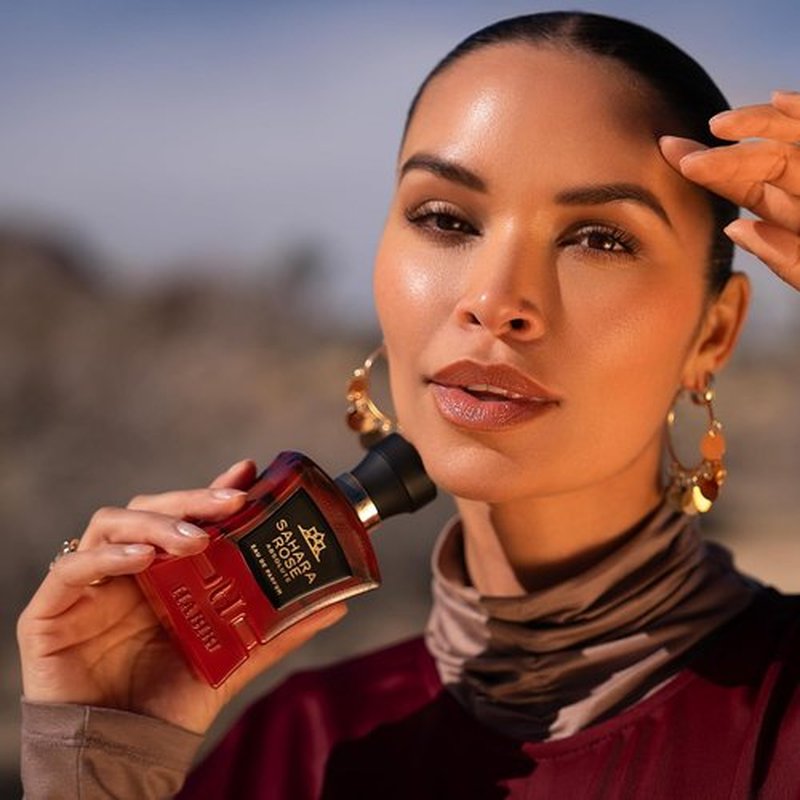 H HABIBI Sahara Rose Absolute Eau de Parfum - Luxury Long-Lasting Rose Fragrance | 75 ml (2.5 fl oz)
