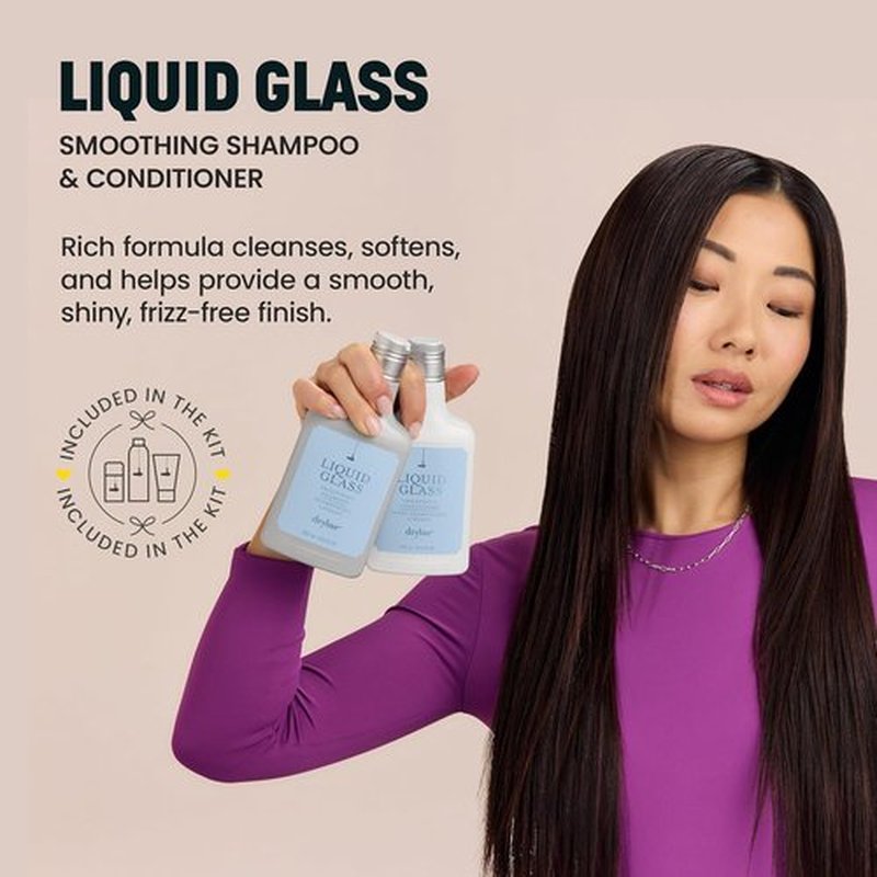 Drybar House of Blowouts Starter Kit - Travel Size Hair Styling Products & Accessories Set