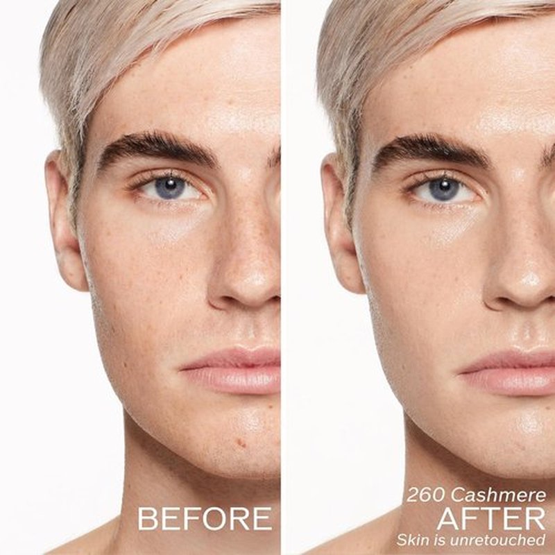Shiseido RevitalEssence Skin Glow Foundation SPF 30 | Buildable Medium Coverage, 24-HR Hydration - 260 Cashmere