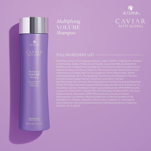 Alterna Caviar Anti-Aging Shampoo & Conditioner Set - Volume Boosting | 8.5 oz (2-Pack)