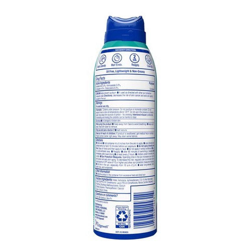 Banana Boat Sheer Sensitive Body Spray, SPF 50, 6oz