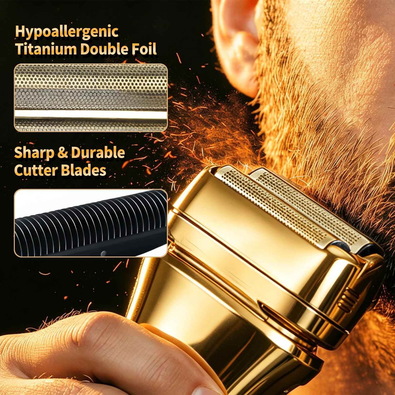 Double Replacement Foil for BaBylissPRO FXONE BlackFX Foil Stick Shaver