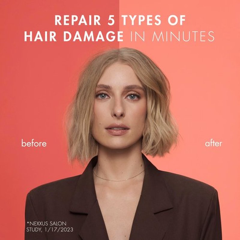 Nexxus Intense Bonding Treatment Amino Bond for Stronger, More Damage-Resistant Hair, with Amino Acids & Keratin Protein, 5 oz
