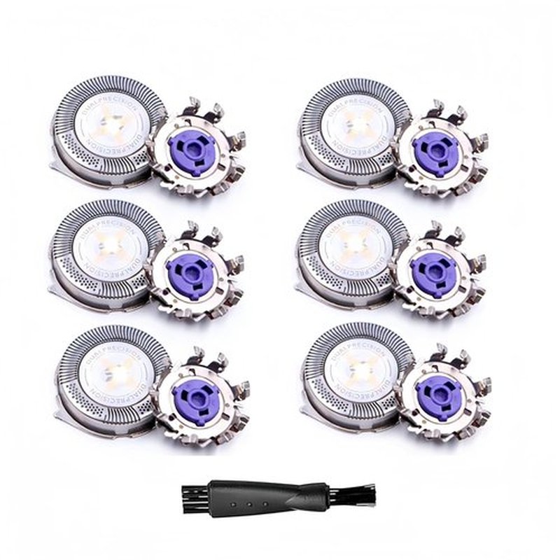 Philips Norelco HQ8 Replacement Heads - Upgraded Blades for Aquatec Shavers | 6-Pack Compatible with PT720, PT730, AT880, AT830, AT810, AT815