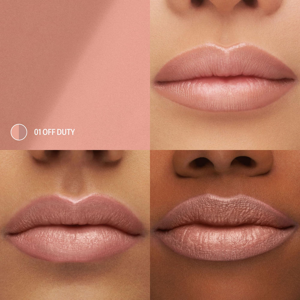 Sacheu DoubleDown Lip Definer, 2-in-1 Lip Liner & Balm — Hydrating Korean Makeup Lipstick with Pigmented, Buildable Color, Creamy Satin Finish, Avocado Oil, Rosehip Oil & Vitamin E (Off Duty)