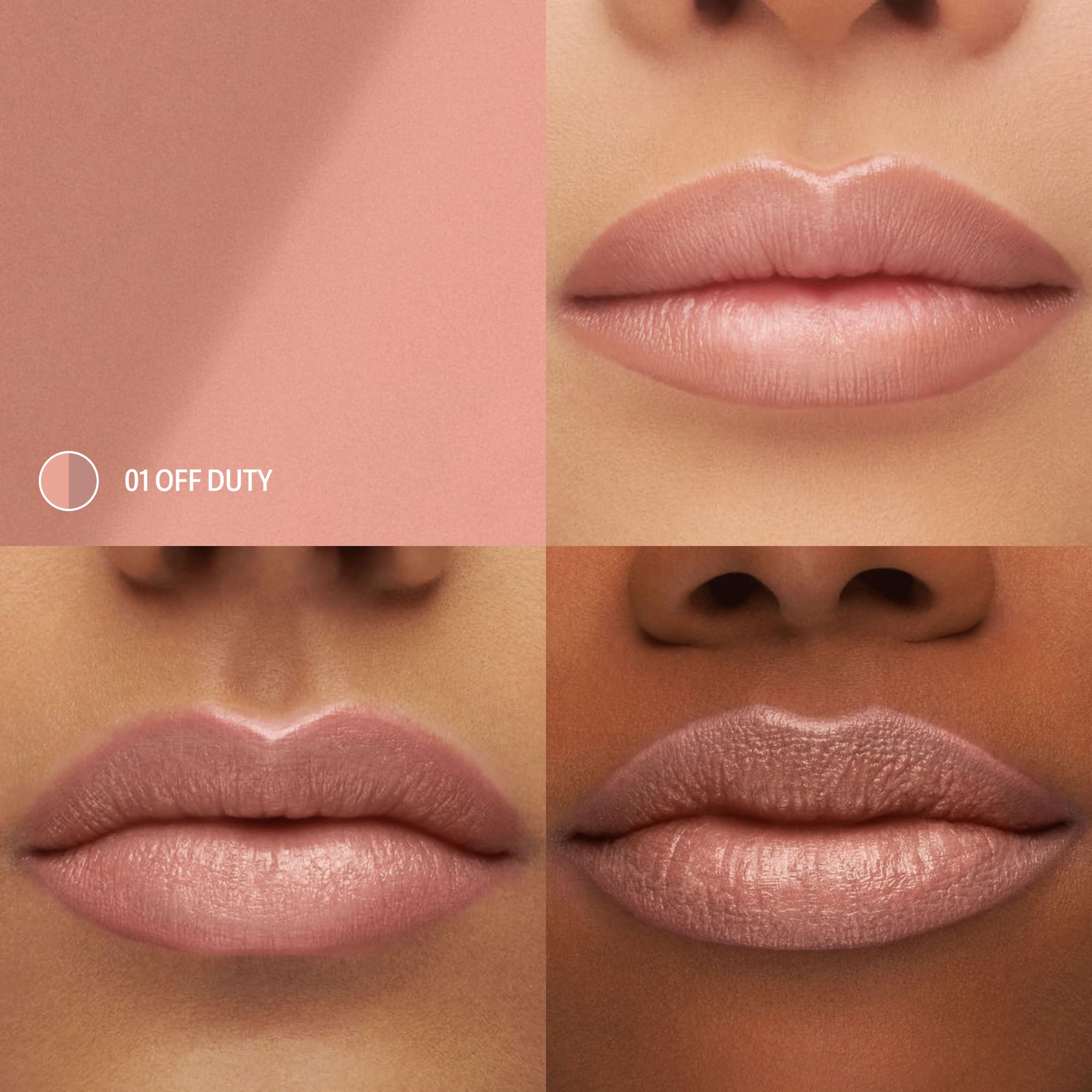 Sacheu DoubleDown Lip Definer, 2-in-1 Lip Liner & Balm — Hydrating Korean Makeup Lipstick with Pigmented, Buildable Color, Creamy Satin Finish, Avocado Oil, Rosehip Oil & Vitamin E (Off Duty)