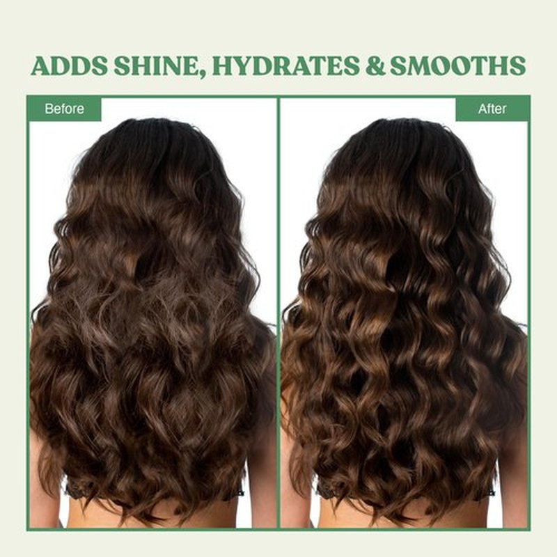 Red by Kiss Hair Oil Treatment, 99.9% Natural Organic Vegan Oil Blend, Biotin Infused, 7.78 Fl Oz, Supports Hair Growth & Healthy, Shiny, Smooth Hair