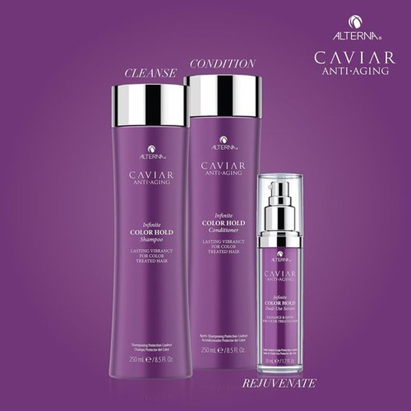 CAVIAR Anti-Aging Infinite Color Hold Shampoo - Sulfate-Free Formula for Color Treated Hair