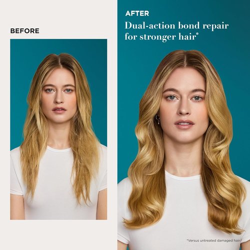 OGX Repair & Protect Bond Protein Hair Mask - Deep Conditioning Treatment for Shiny, Smooth Hair | 6.7 fl. oz