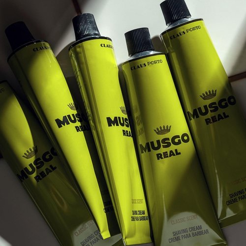 Claus Porto - Musgo Real Shaving Cream Classic Scent | Soothing & Refreshing Formula | 100 mL (3.4 fl oz)
