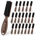 NICEMOVIC 20 Pcs Barber Clipper Cleaning & Duster Accessories, Mini Brushes for Blade Trimmer, Hair Styling Tool (Brown)