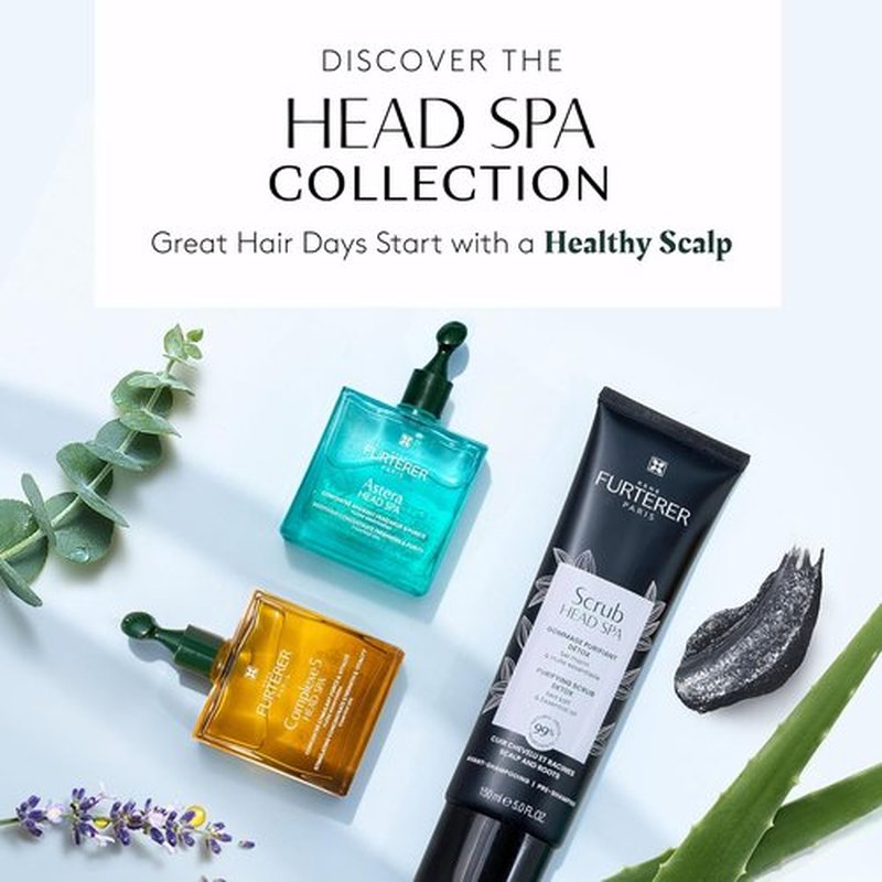 Rene Furterer Head Spa COMPLEXE 5 - Stimulating Plant Concentrate for Purifying Scalp Treatment | 1.6 oz