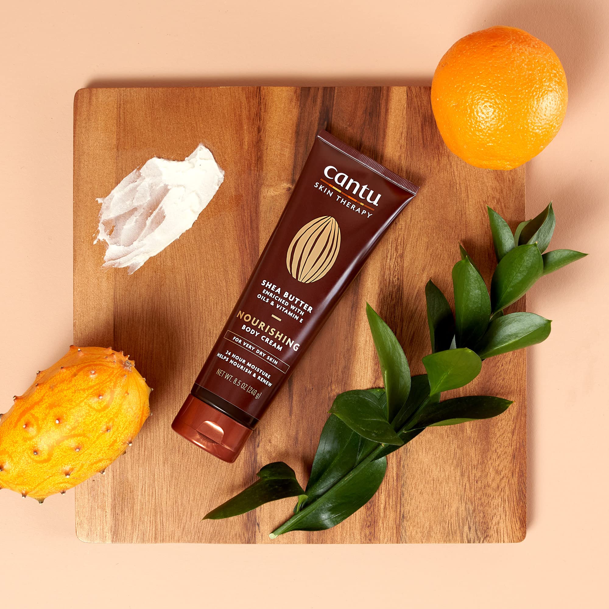 Cantu Skin Therapy Shea Butter Nourishing Body Cream for very Dry Skin, 8.5 Ounce
