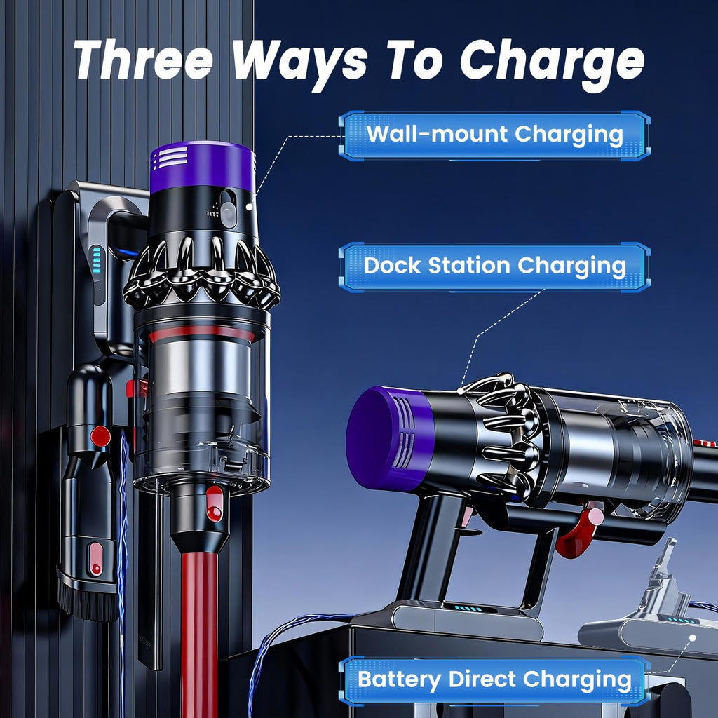 Ecovoltix V10 Battery Replacement Compatible with Dyson V10 Animal Absolute Fluffy Motorhead Cyclone SV12 Series Vacuum
