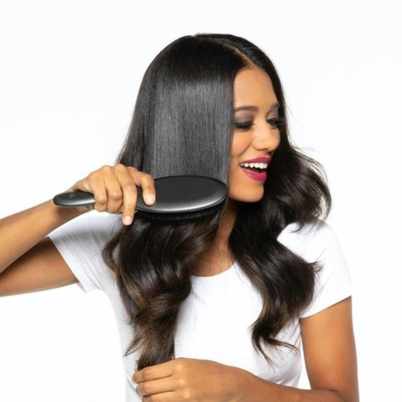 Drybar Flat Mate Boar Bristle Brush - Perfect for Smoothing & Styling All Hair Types