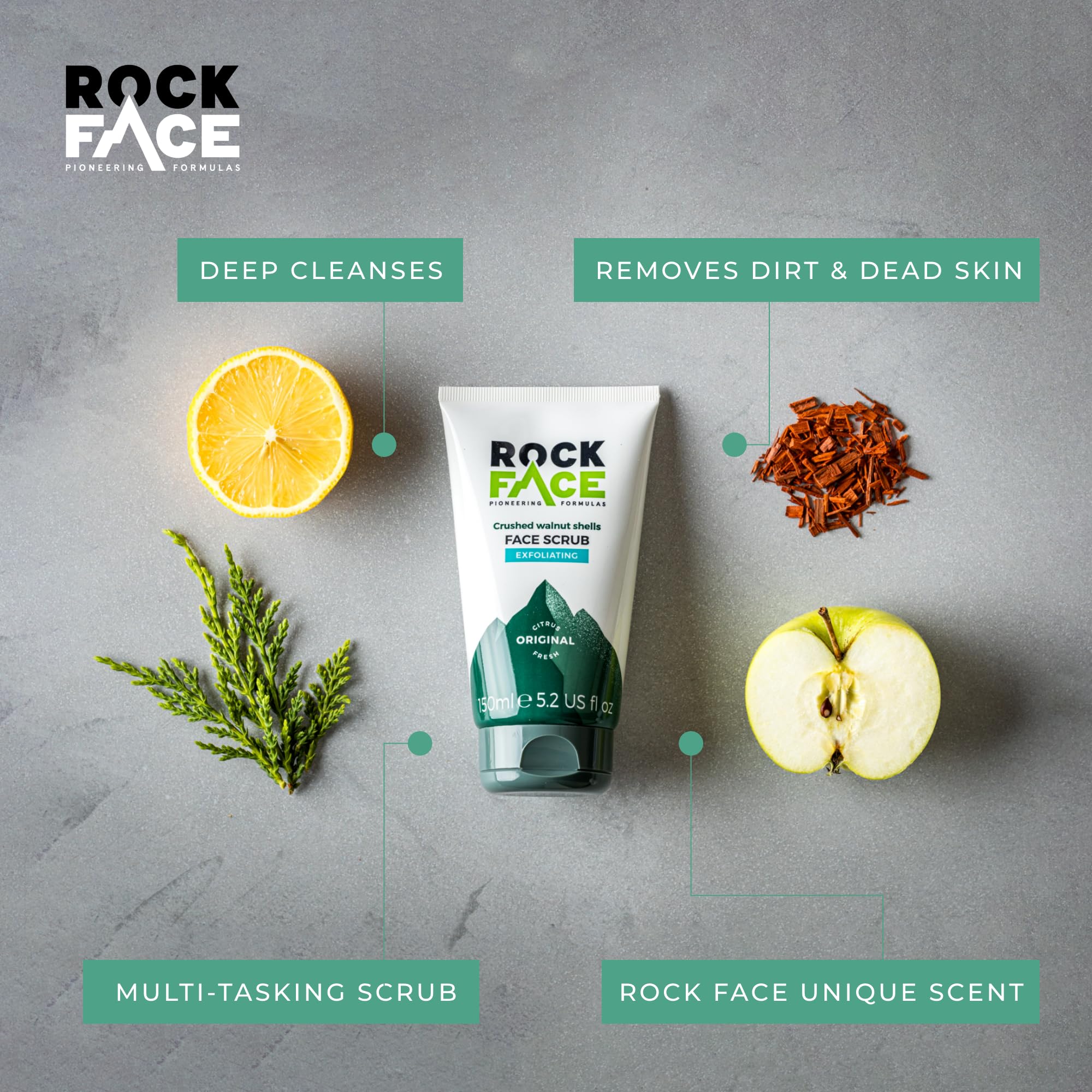 Rock Face Face & Body Scrub (150ml)