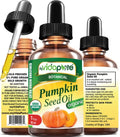MYVIDAPURE Organic PUMPKIN SEED OIL Certified Organic WILD GROWTH RAW Pure EXTRA VIRGIN UNREFINED for Skin, Face, Body, Hair and Lip Care (1 Fl Oz)
