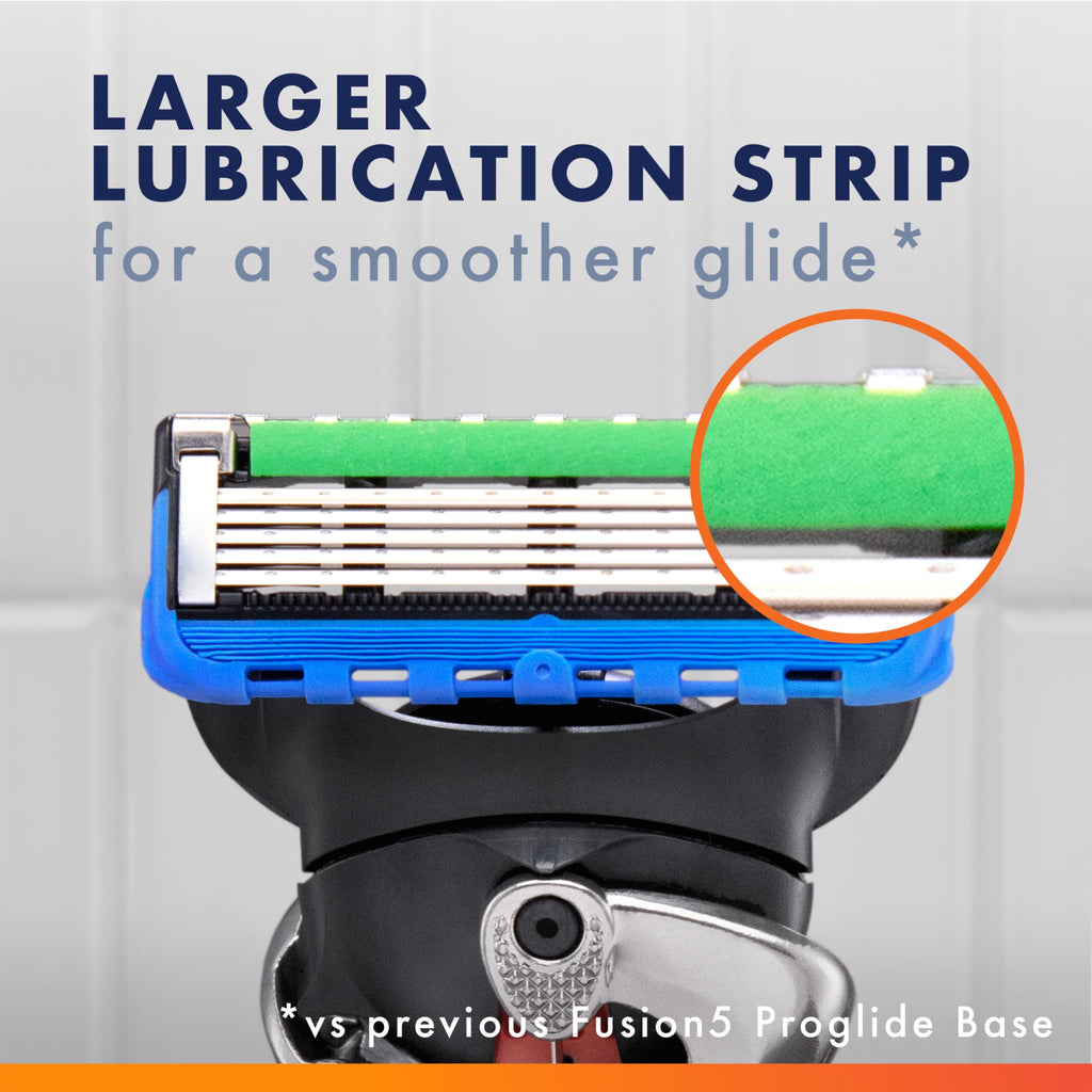 Gillette Fusion5 ProGlide Shaving Razor for Men, Razor Handle, 4 Razor Blade Refills, FlexBall Razor Handle and Precision Trimmer for Men