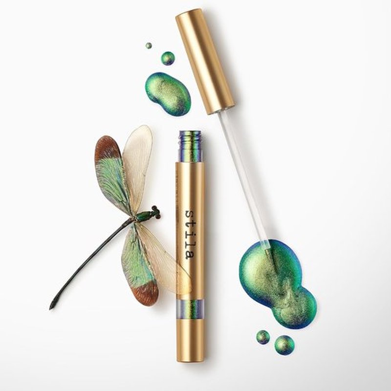 Stila Stay All Day® Chroma-Flash Liquid Eye Liner - Long-Wear Metallic Liner with Chrome Finish | Smudge-Proof & Fade-Resistant | Precision Brush Tip for Bold Color