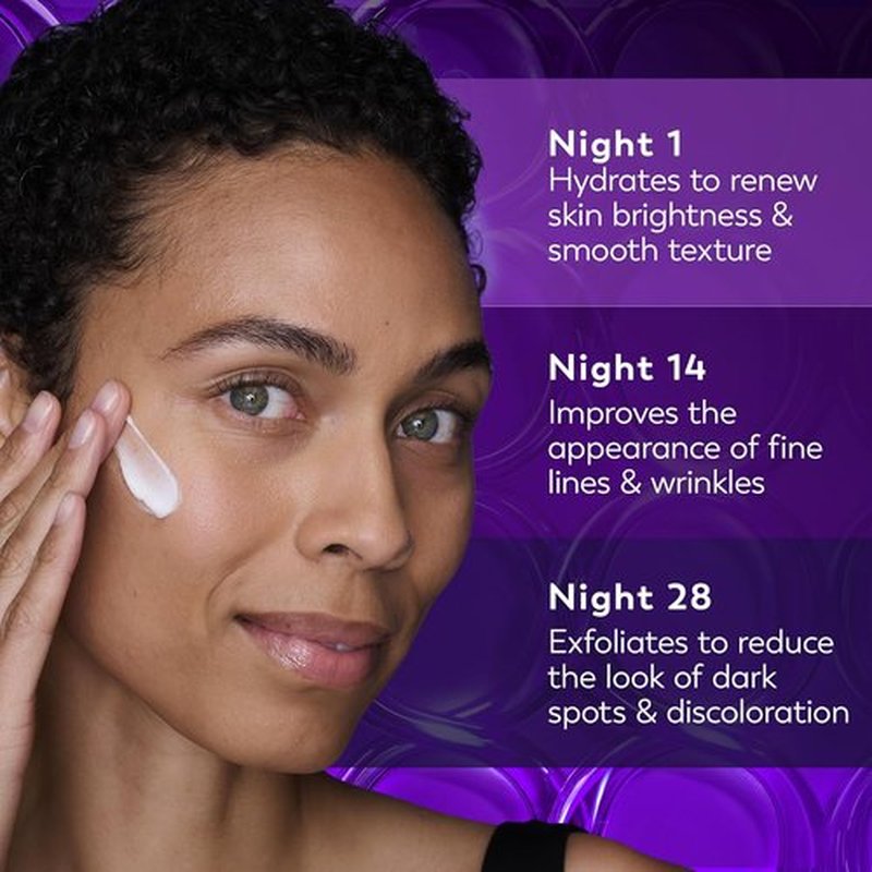 Olay Retinol Night Cream - Anti-Aging Face Moisturizer, Fragrance-Free, Hydrating - 1.7oz