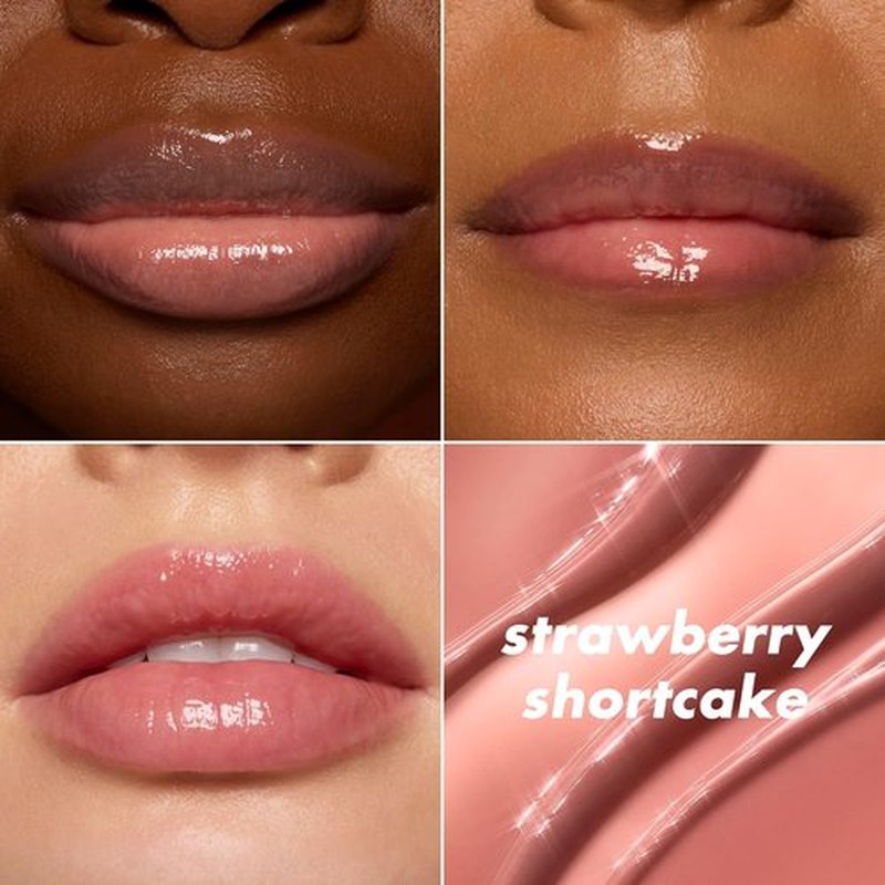 e.l.f. Glow Reviver Melting Lip Balm - Hydrating Tinted Balm for Glossy, Soft Lips | Vegan & Cruelty-Free, Strawberry Shortcake