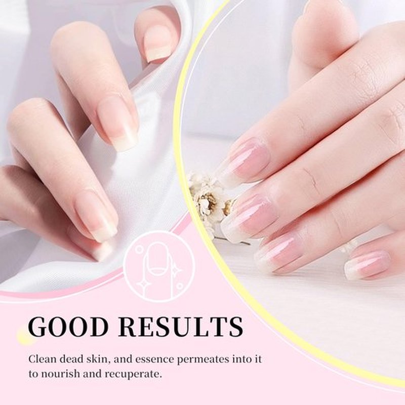 Nail Cuticle Remover Liquid Pen 2PCS – Gentle Plant-Based Formula, No Nip No Cut, Easy Push-Out Design for Home & Salon Nail Cuticle Care