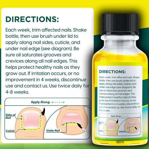 Premium Nourishing Toenail Tea Tree & Oil Blend – USA Clean Ingredients – No Fillers or Harsh Chemicals – For Healthy Looking Nails - Nail Wellness - Clean, Natural & Organic Ingredients