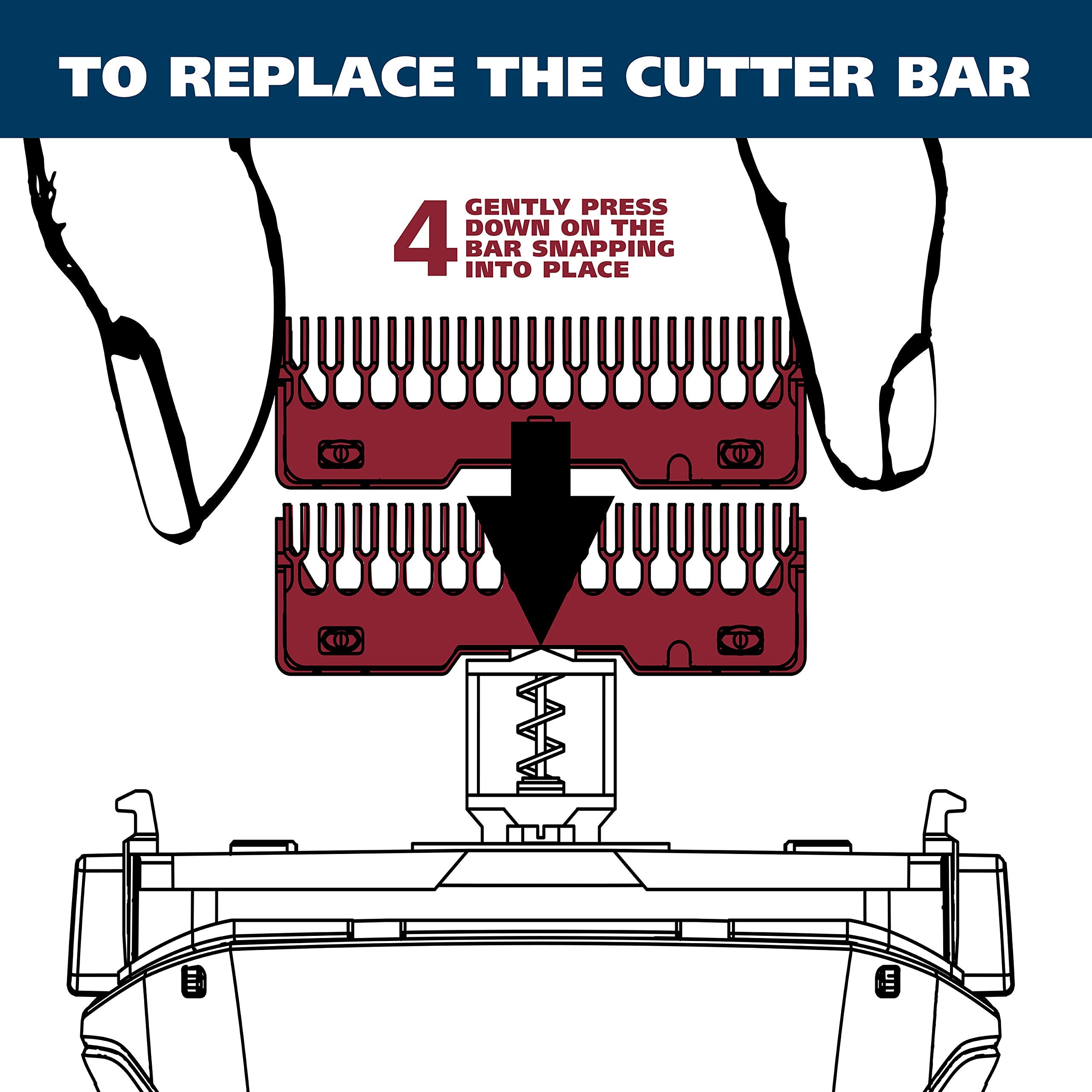 Wahl Replacement Shaver Foil & Cutter Bars for 7061 Series - Model 7045-2101