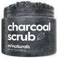 M3 Exfoliating Charcoal Scrub - Collagen & Stem Cells for Body Toning, Detox & Smoothing | 8 oz