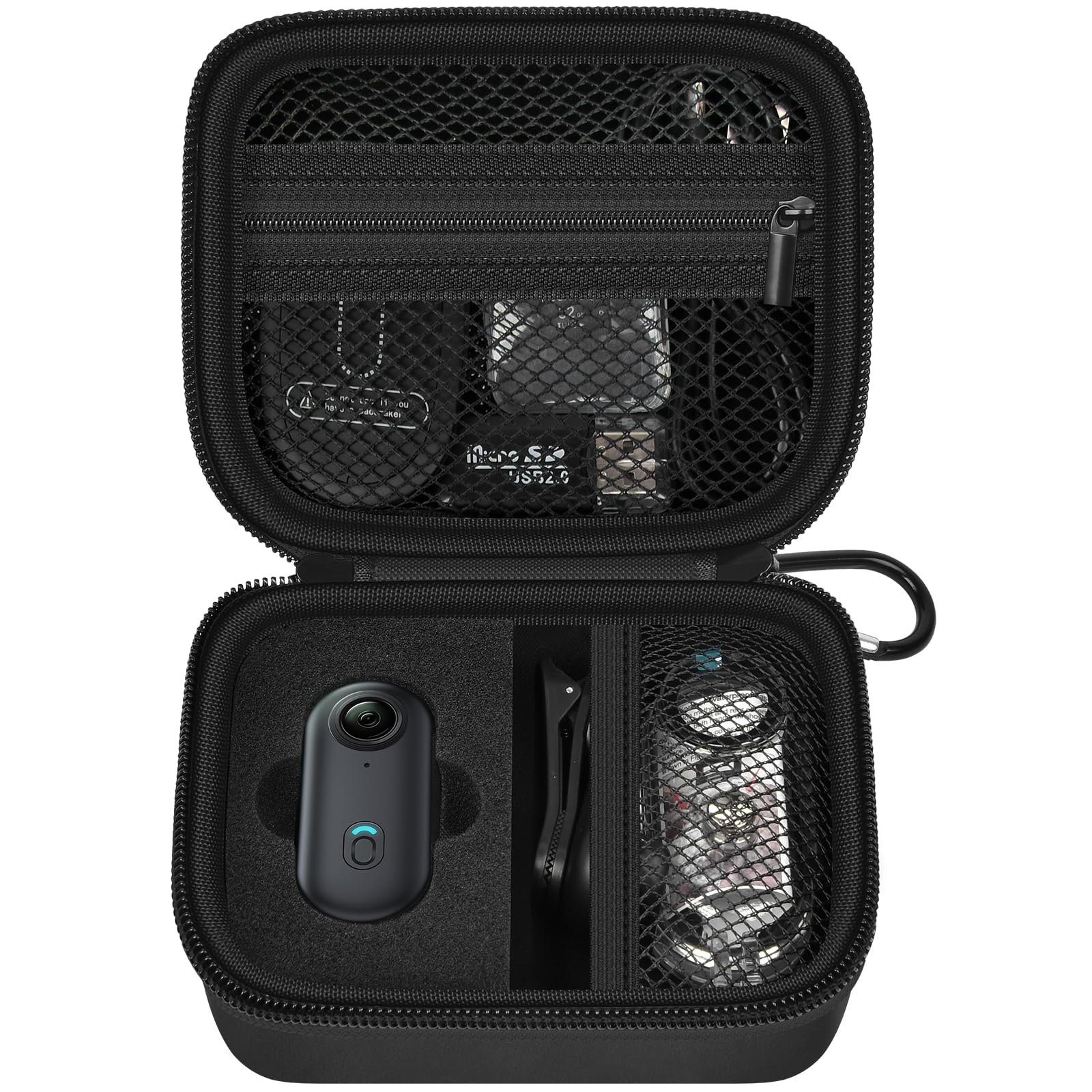 casmilee Hard Mini Body Camera Case for Thumb Action Cam, Box Only