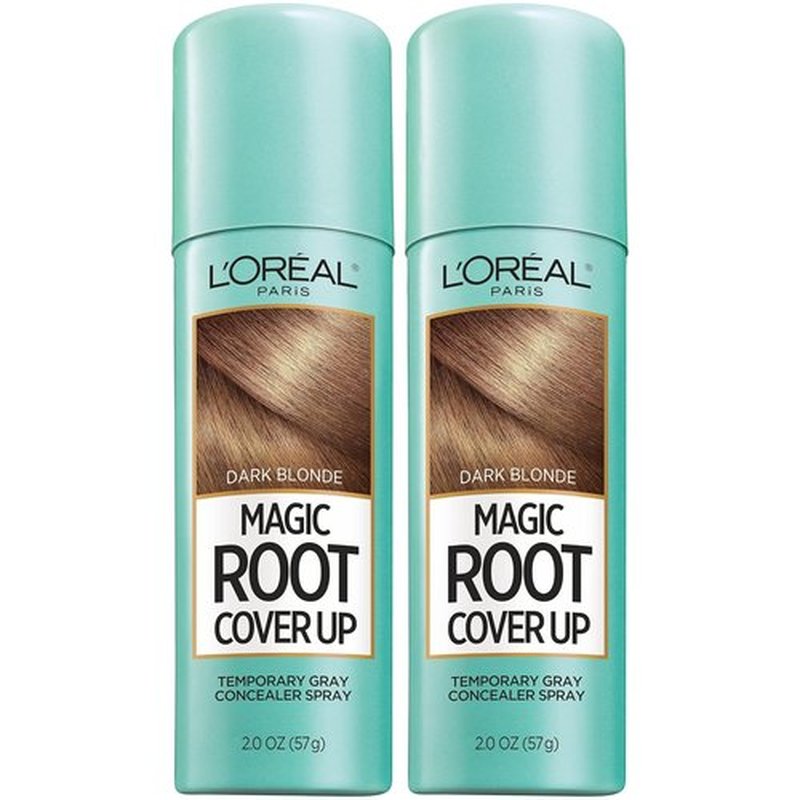 L'Oreal Paris Hair Color - Dark Blonde Root Cover Up Hair Dye | 2 Ounce Pack of 2