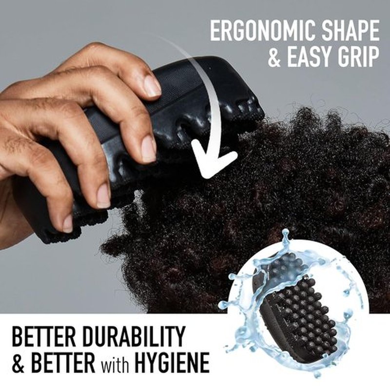 Red by Kiss Bowwow Twist King - Premium Luxury Twist Styler Comb Brush for Afro & Curly Hair | Durable & Washable