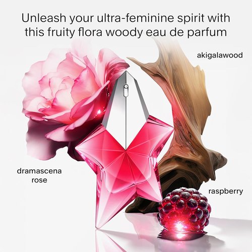 MUGLER Angel Nova Eau de Parfum | Floral & Fruity Women's Perfume with Bergamot, Rose & Cedarwood