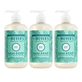 MRS. MEYER'S CLEAN DAY Hand Soap, Mint Scent, 12.5 Fl Oz Bottle - 3 Pack