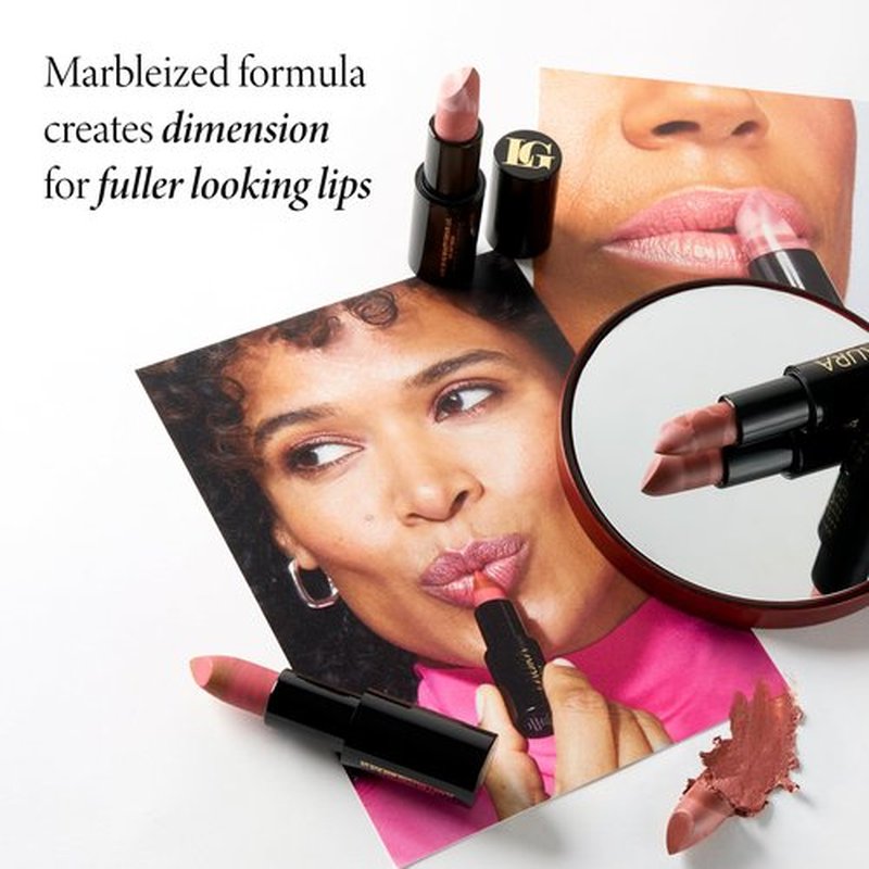 LAURA GELLER NEW YORK Marble Magic Kit: Baked Balance-n-Brighten Powder Foundation, Medium + Baked Blush-n-Brighten, Pink Buttercream + Italian Marble Lipstick, Berry Vanilla