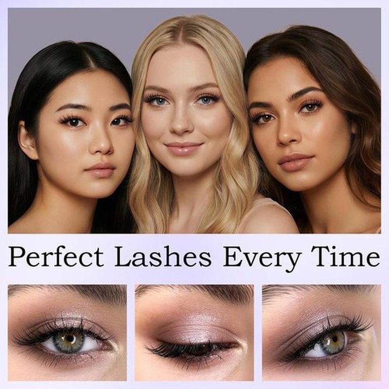 Iron Wand Mascara - 5D Curling Waterproof Mascara with Washable Metal Wand | Black, Long-Lasting Volume & Length