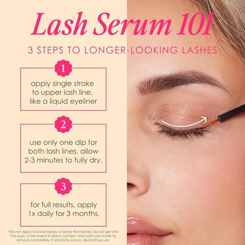 Grande Cosmetics GrandeLASH-MD Lash Enhancing Serum - Peptide & Vitamin Infused for Fuller Lashes | Ophthalmologist Tested, Cruelty-Free