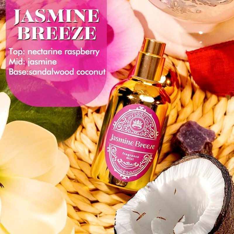 Regine Switzerland Body Spray Set - Travel Size Fragrance Mist Trio | Vanilla Woods, Cloud Serenade, Jasmine Breeze - 60ml Each