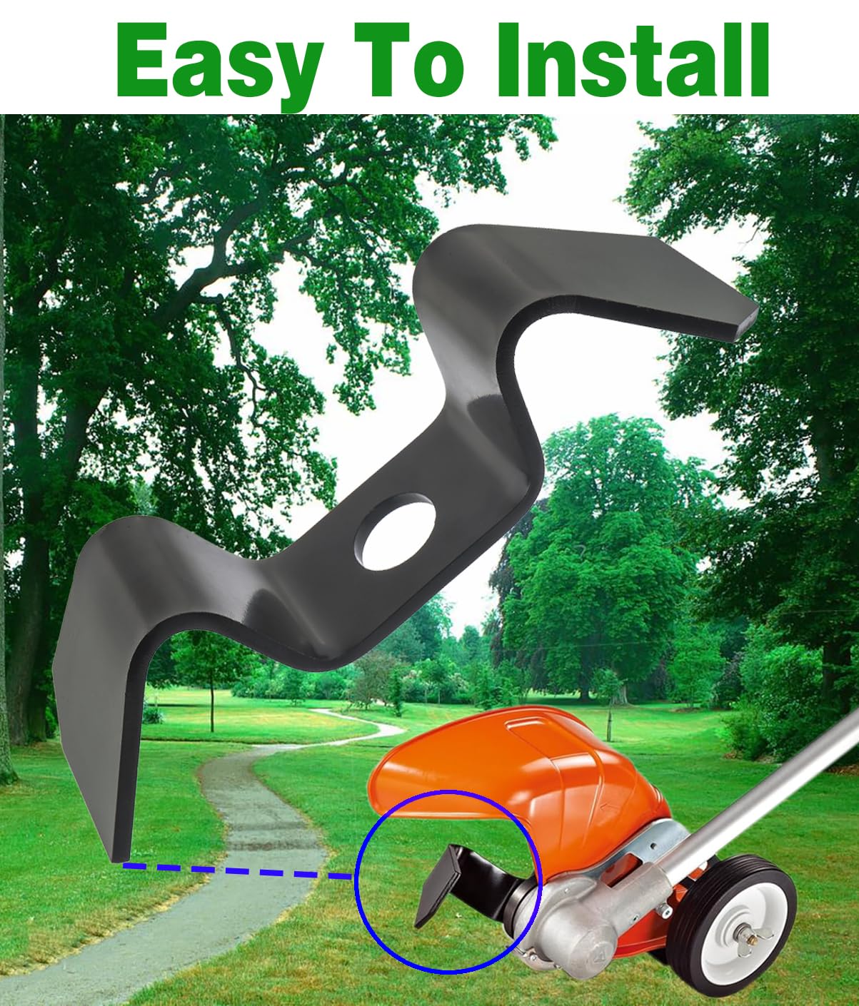 BOSHCHEN Bed Edger Blade 4180 710 6001 Compatible with Stihl Edger 4150-2
