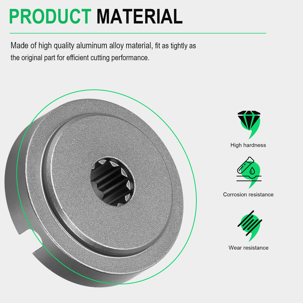 C535000210 Grass Trimmer Adapter Plate Fit for Echo String Trimmer Head, Blade Adapter Replacement Parts for Echo Blade Conversion Kits Used on SRM-225 SRM-280 SRM-266 SRM-210 SRM-211 SRM-251 SRM2620