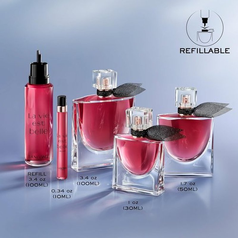 Lancôme La Vie Est Belle L'Elixir Eau de Parfum - Long-Lasting Floral Fragrance with Raspberry & Cocoa Butter