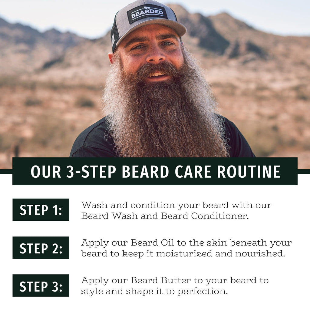 Live Bearded® Softening Beard Conditioner, Executive Scent, 8 fl oz