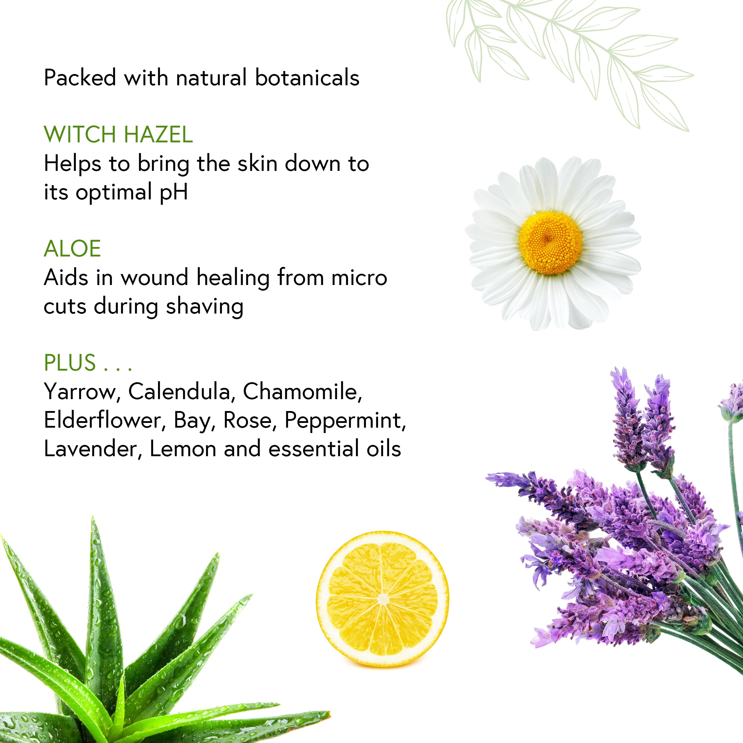 Herbal Aftershave - Key Lime, 4 oz