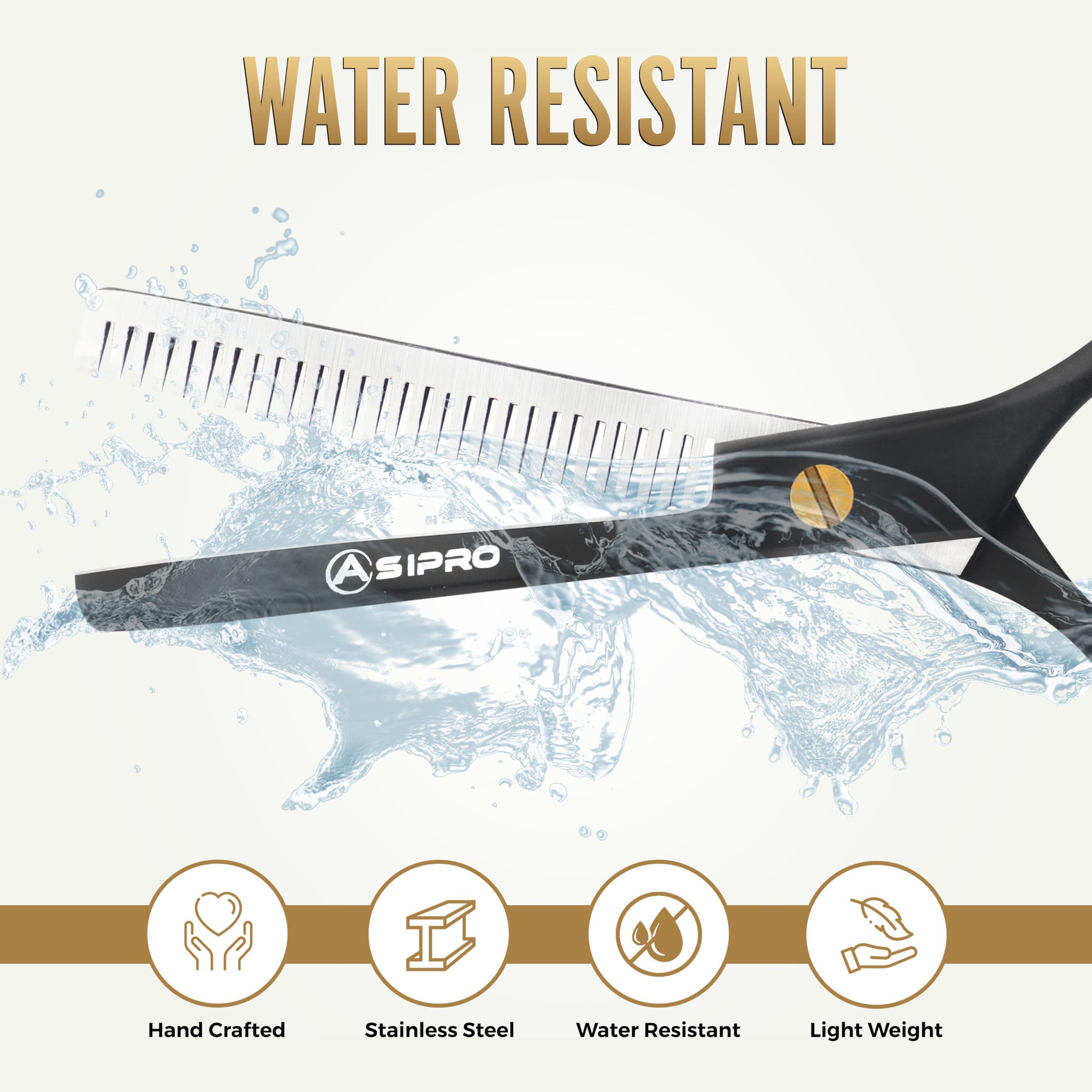 ASIPRO Thinning Shears for Hair Cutting 6.5” Hair Thinning Scissors Professional Blending Shears Texturizing Scissors for Hair Thinning Shears for Women & Men Texturizing Shears for Hair Cutting