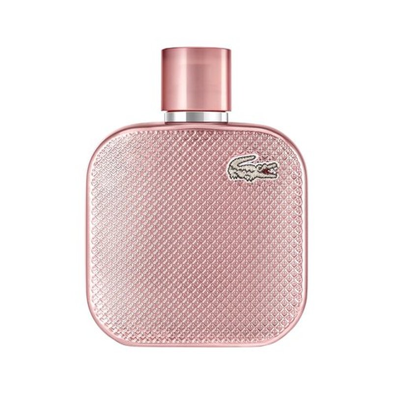 Lacoste L.12.12 Silver Rose Eau de Parfum - Elegant Fragrance for Women | 3.3 fl oz