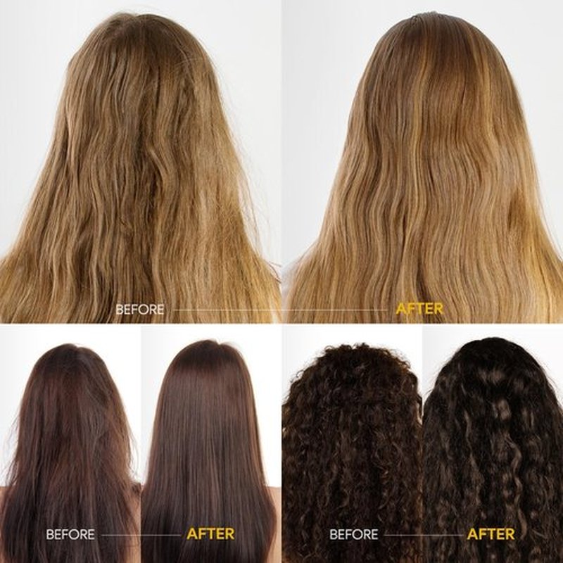 JIESSIA Essential Hair Oil for Dry Damaged Hair, Styling Oil for Hair Treatment, Nourishing, Smooth & Shine, Heat Protectant, Adds Hair Shine and Smooths Split Ends, 42ml