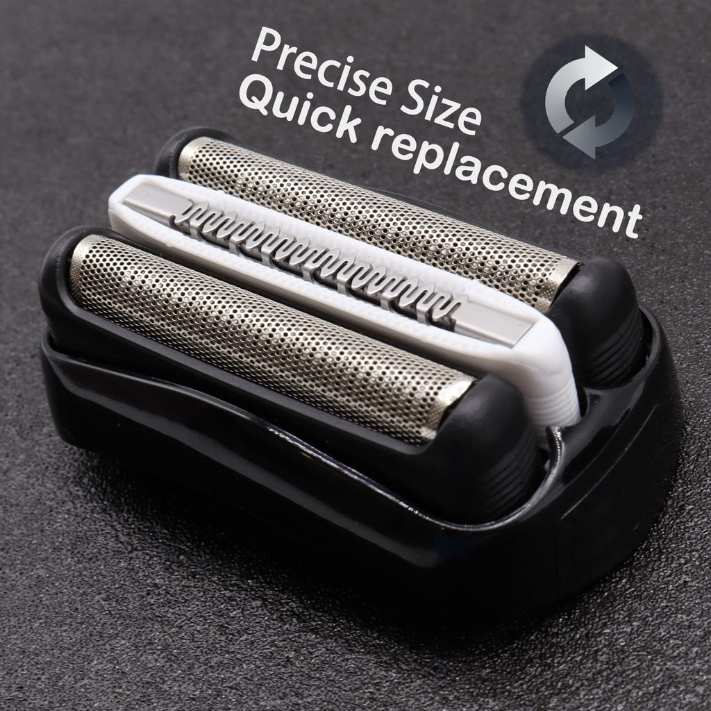 JEVONG 2 Pack 32B Series 3 Shaver Replacement Head for S3 Shaver 3040s, Foil & Cutter Shaver Replacement Heads for 3040s 3000s 301s 3090s 3080s...