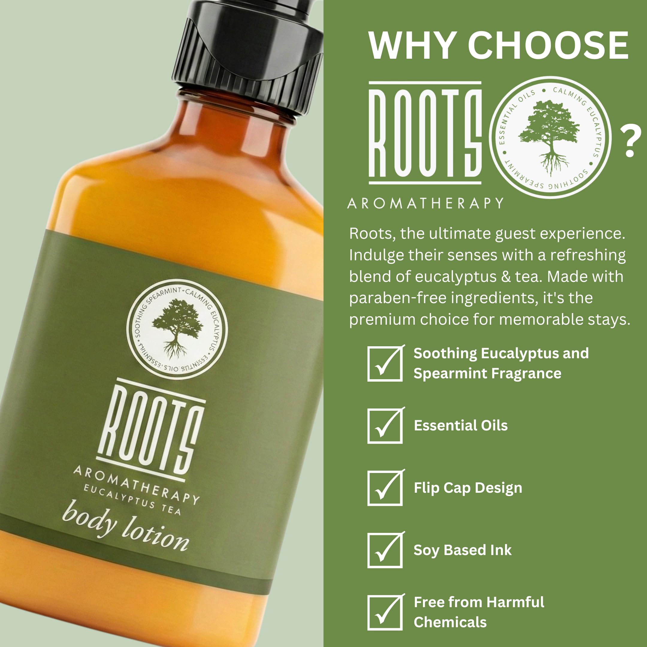 ROOTS AROMATHERAPY 150 Piece Airbnb Essentials for Hosts,Hotel Shampoo & Conditioner Supplies for Guests, Body Wash Lotion & Soap, Travel Size Toiletries Bulk Mini Sets Hygiene Kits Bar Soaps Air Bnb